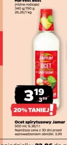 Ocet spirytusowy Jamar