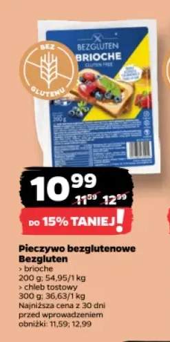 Pieczywo bezglutenowe brioche Bezgluten +1 wariant