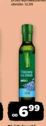 Olej lniany tłoczony na zimno Kujawski +2 warianty