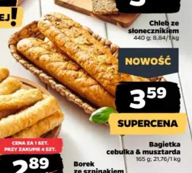 Bagietka cebulka & musztarda