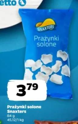 Prażynki solone Snaxters