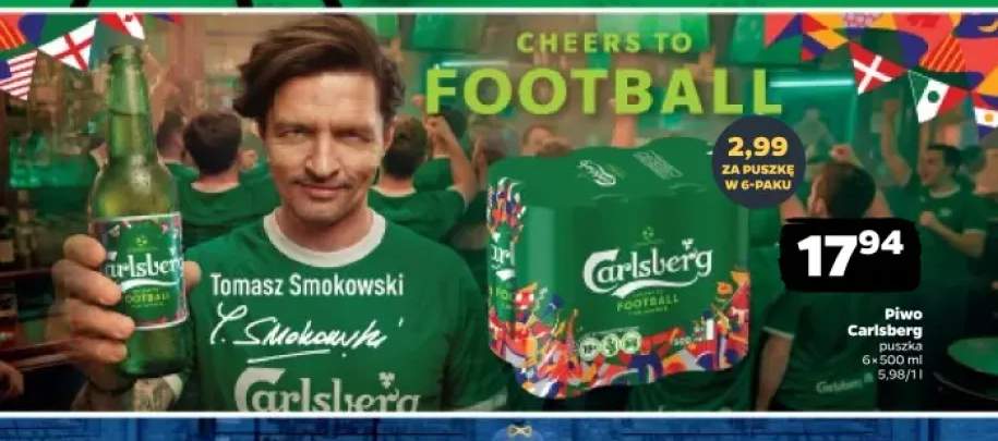 Piwo Carlsberg 6-pak 500 ml