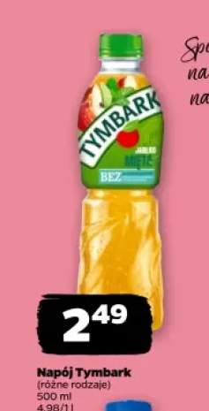 Napój Tymbark Jabłko Mięta