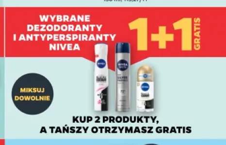 Dezodorant Nivea Black & White Invisible spray +3 warianty