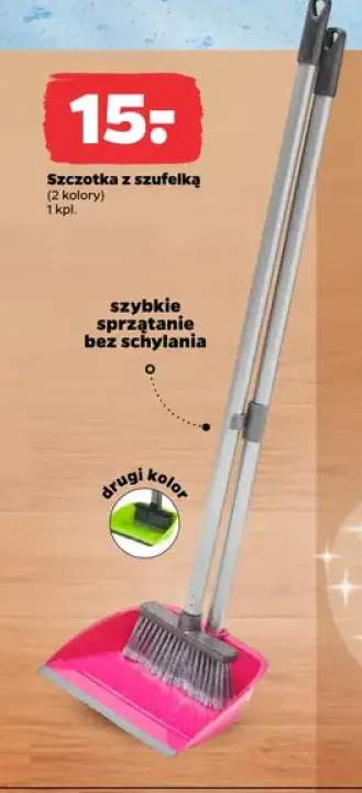Szczotka z szufelką