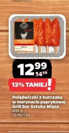 Polędwiczki z kurczaka w marynacie paprykowej Grill Bar Sztuka Mięsa