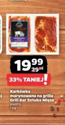 Karkówka marynowana na grilla Grill Bar Sztuka Mięsa