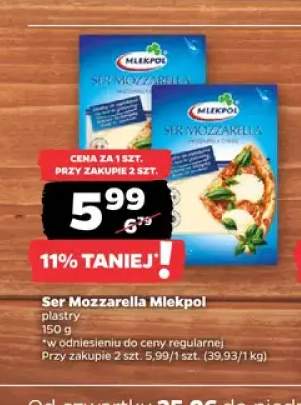 Ser Mozzarella Mlekpol