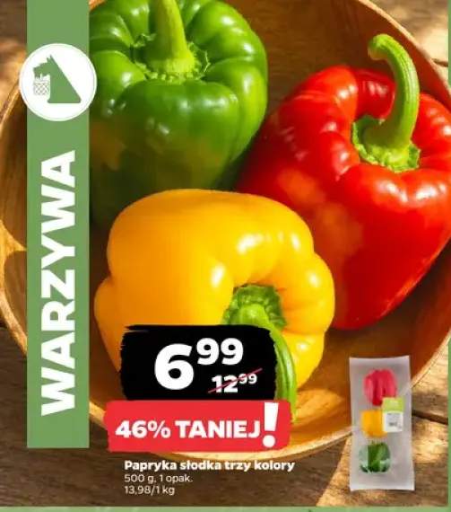 Papryka słodka trzy kolory