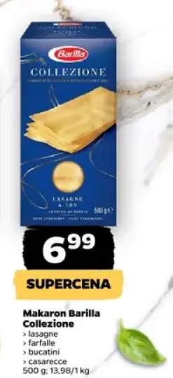 Makaron Barilla Collezione lasagne +3 warianty