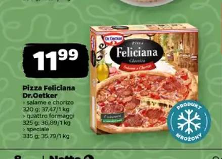Pizza Feliciana Dr. Oetker salame e chorizo +2 warianty