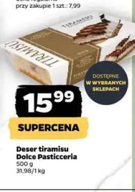 Deser tiramisu Dolce Pasticceria