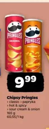 Chipsy Pringles Paprika +3 warianty