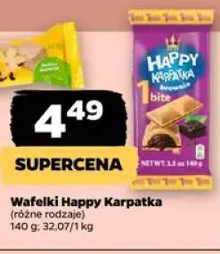 Wafelki Happy Karpatka brownie