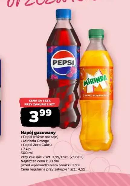 Napój gazowany Pepsi +3 warianty