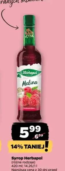 Syrop Herbapol Malina