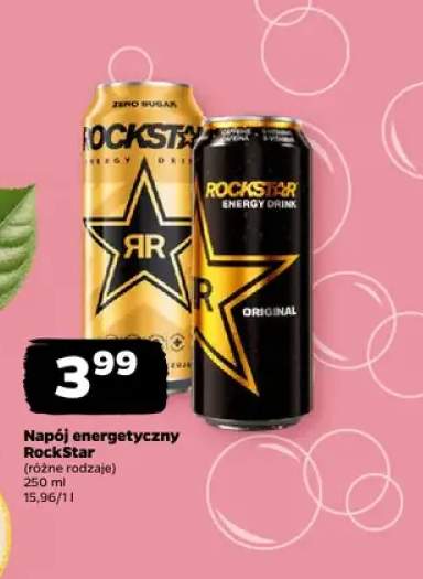 Napój energetyczny Rockstar Zero Sugar +1 wariant