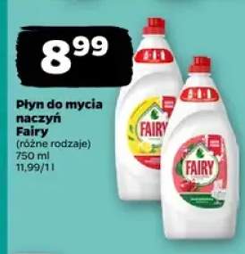 Płyn do mycia naczyń Fairy cytrynowy +1 wariant