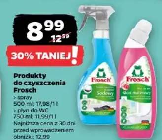 Spray do czyszczenia Frosch sodowy +1 wariant