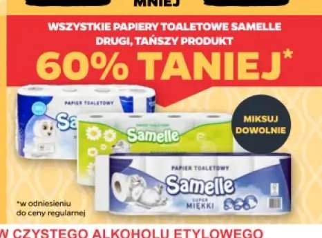 Papier toaletowy Samelle Rumiankowy +2 warianty