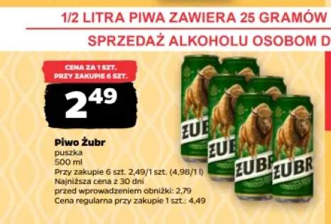 Piwo Żubr