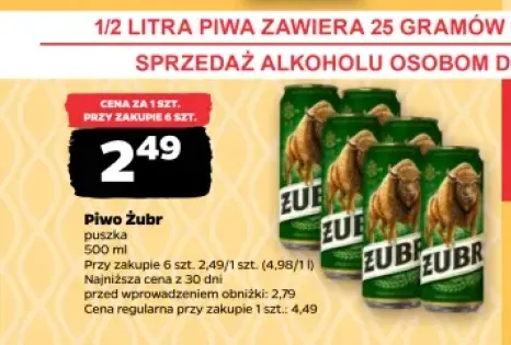 Piwo Żubr