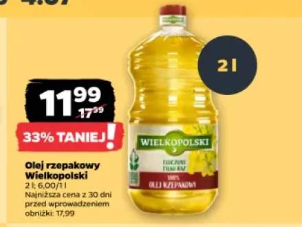 Olej rzepakowy Wielkopolski
