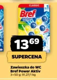 Zawieszka do WC Bref Power Aktiv 3-pak