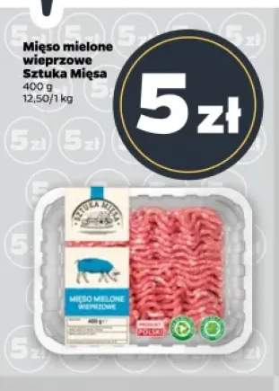 Mięso mielone wieprzowe Sztuka Mięsa