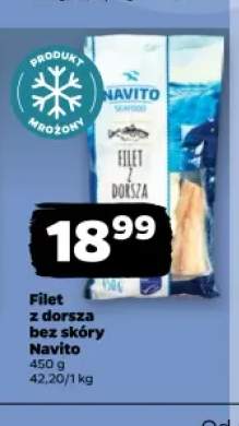 Filet z dorsza bez skóry Navito