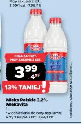 Mleko Polskie 3,2% Mlekovita