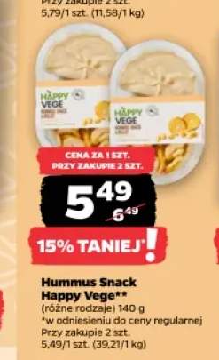 Hummus Snack Happy Vege