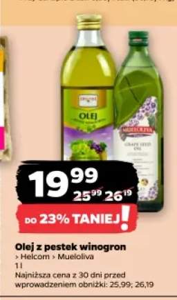 Olej z pestek winogron Helcom +1 wariant