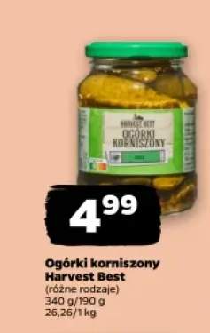 Ogórki korniszony Harvest Best