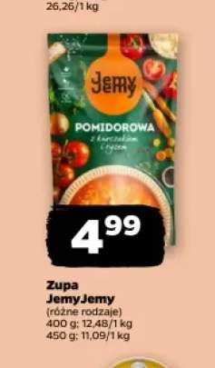 Zupa pomidorowa z makaronem i ryżem JemyJemy