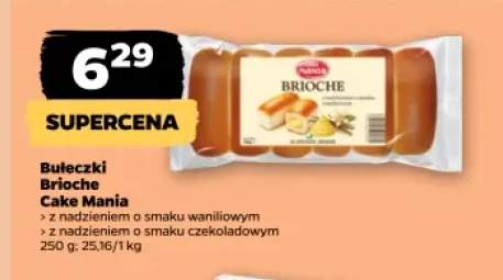 Bułeczki Brioche z nadzieniem o smaku czekoladowym Cake Mania +1 wariant