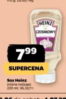 Sos czosnkowy Heinz