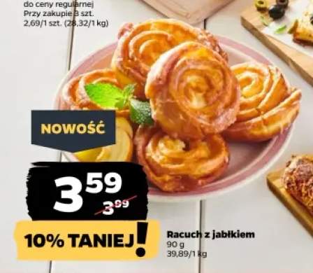 Racuch z jabłkiem