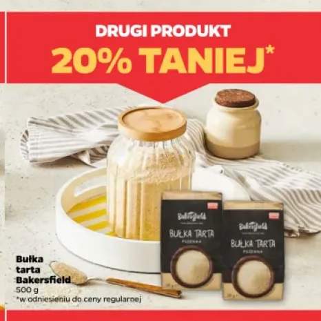 Bułka tarta Bakersfield