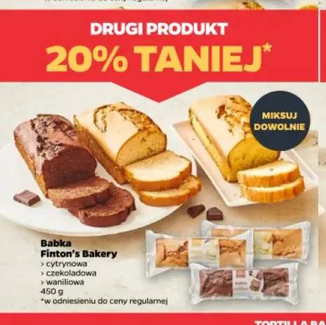 Babka cytrynowa Finton's Bakery +2 warianty