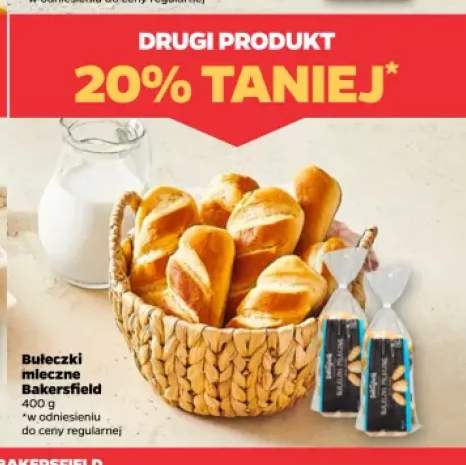 Bułeczki mleczne Bakersfield