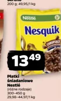 Płatki śniadaniowe Nestlé