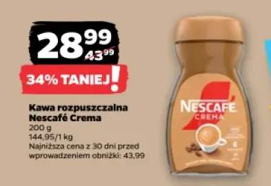 Kawa rozpuszczalna Nescafe Crema