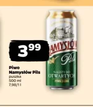 Piwo Namysłów Pils