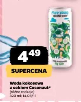 Woda kokosowa z sokiem Coconaut