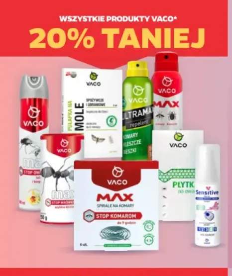 Produkty Vaco +8 wariantów