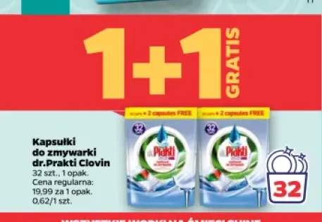 Kapsułki do zmywarki dr.Prakti Clovin