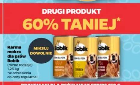 Karma mokra dla psów Bobik