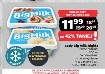 Lody Big Milk Algida