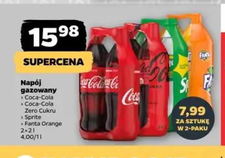 Napój gazowany Coca-Cola +3 warianty